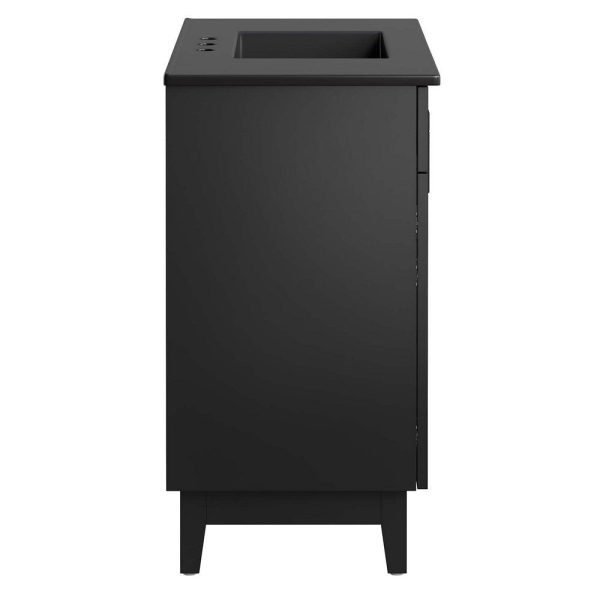 Modway Miles Vanity, 36 Inch, Black Black Discount - Image 2
