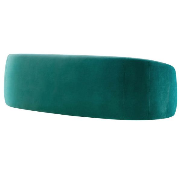 Modway Announce Performance Velvet Channel Tufted Loveseat, Dusty Rose Online Hot Sale - Image 4