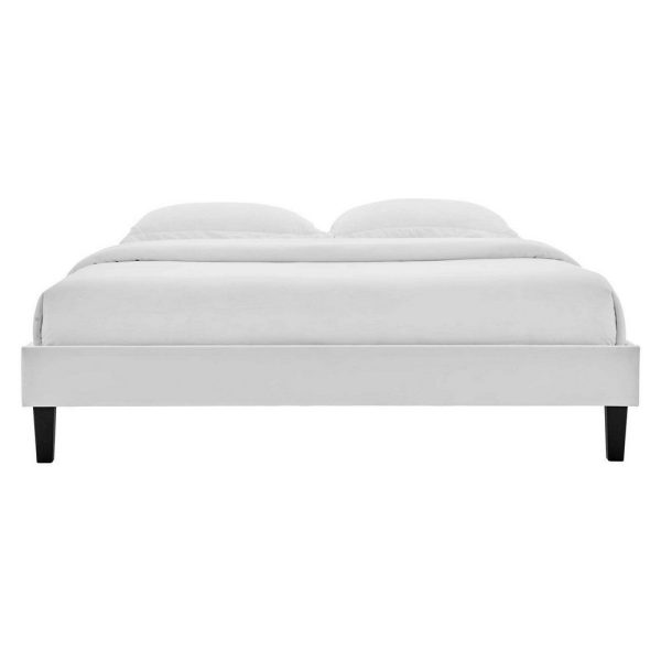 Modway Reign Platform, Queen, Light Gray Online Hot Sale - Image 3
