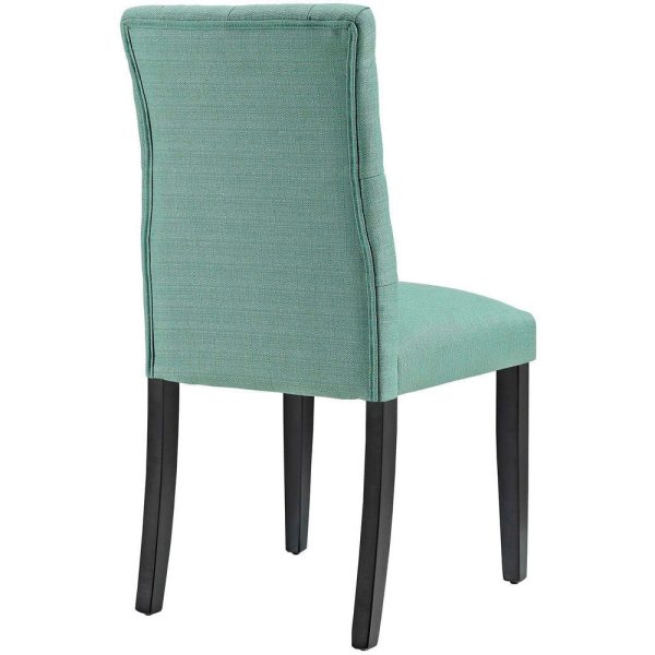 Modway Duchess Fabric Set of 2, Two Dining Chairs, Laguna Online Sale - Image 4
